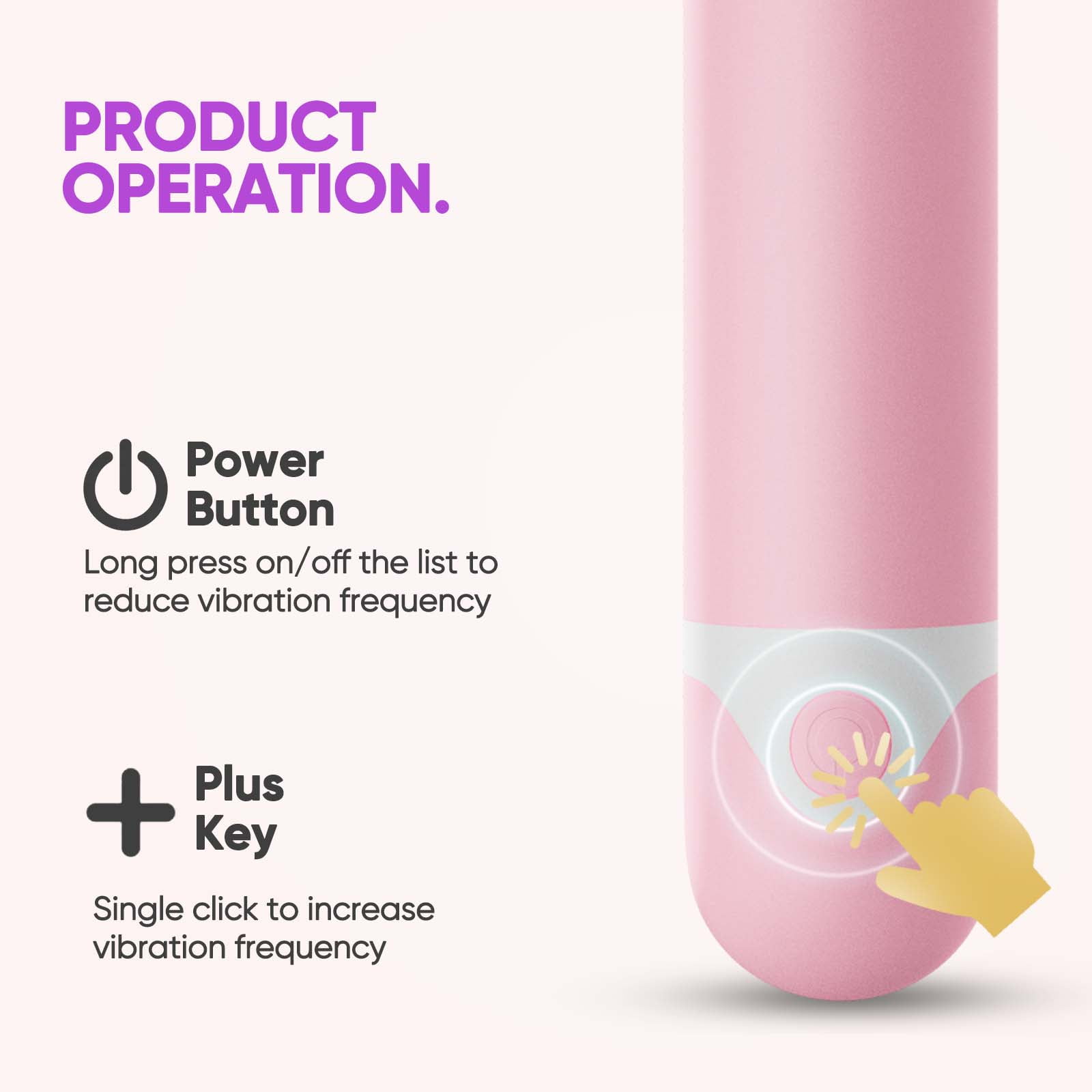 Mini Vibrator Sex Toys, Waterproof Adult Sex Toy, G Spot Vibrator Adult Toys, Bullet Vibrator Rose Toy with 10 Vibration for Women